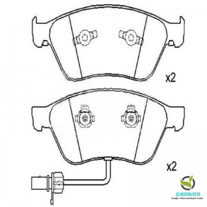 Brake pads (OE:4E0698151K )