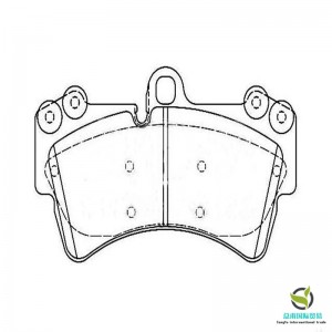 Brake pads (OE: 7L0698151E )