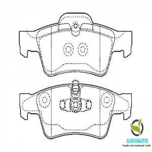 Brake pads (OE : 004 420 52 20, OE : A0044205220)