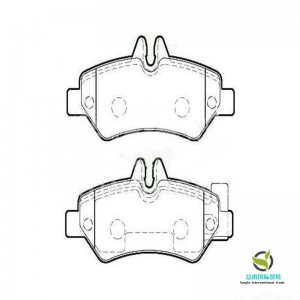 Brake pads (OE : 004 420 69 20 )